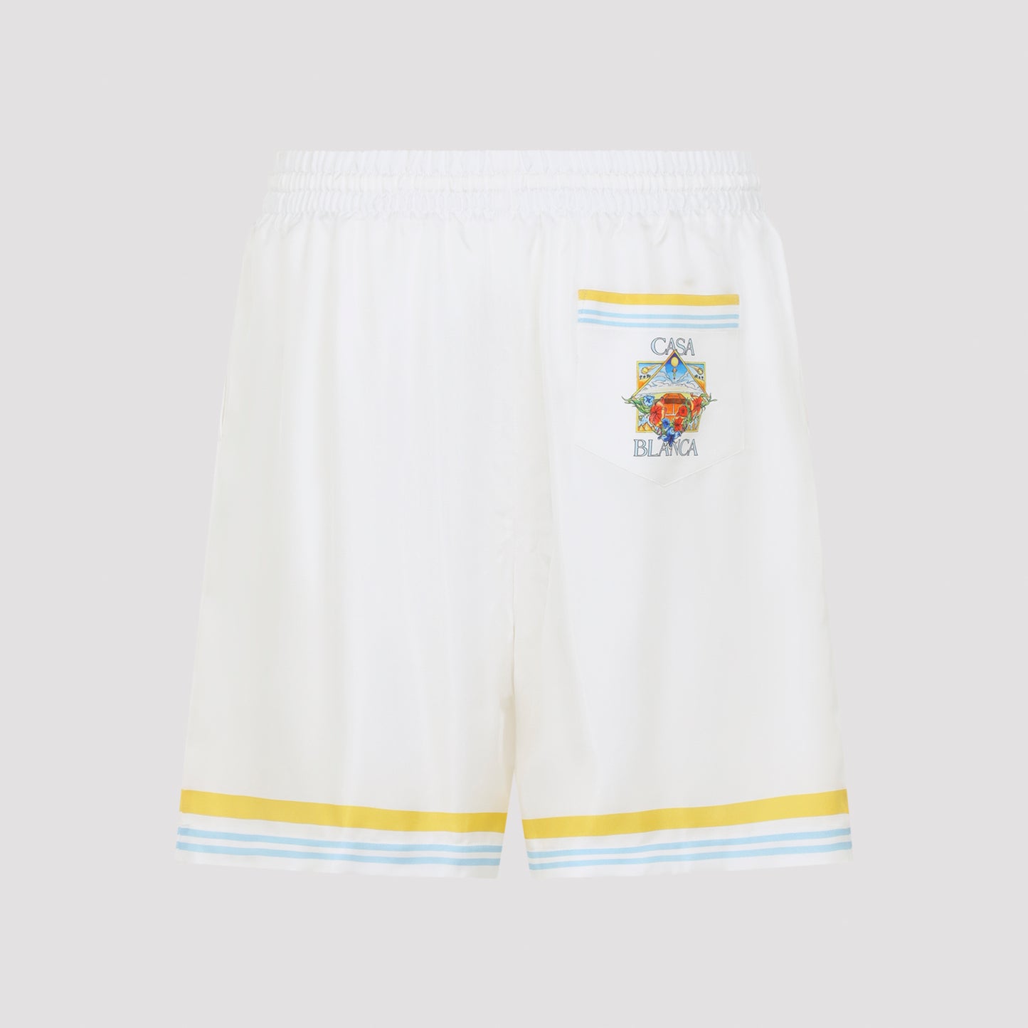 Casablanca Flower Court Icon Shorts Men CASABLANCA