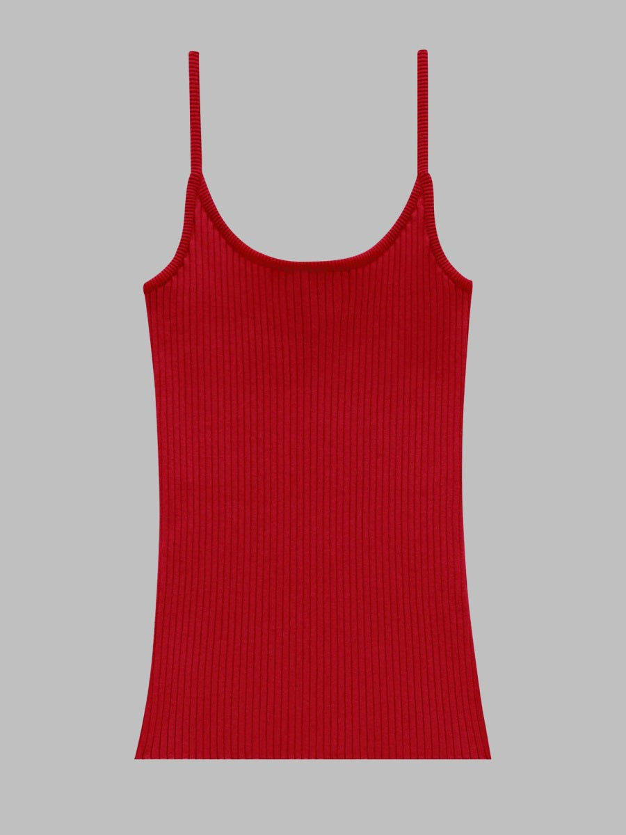 Courreges Women Tank Top In Maglia "Reedition" COURREGES