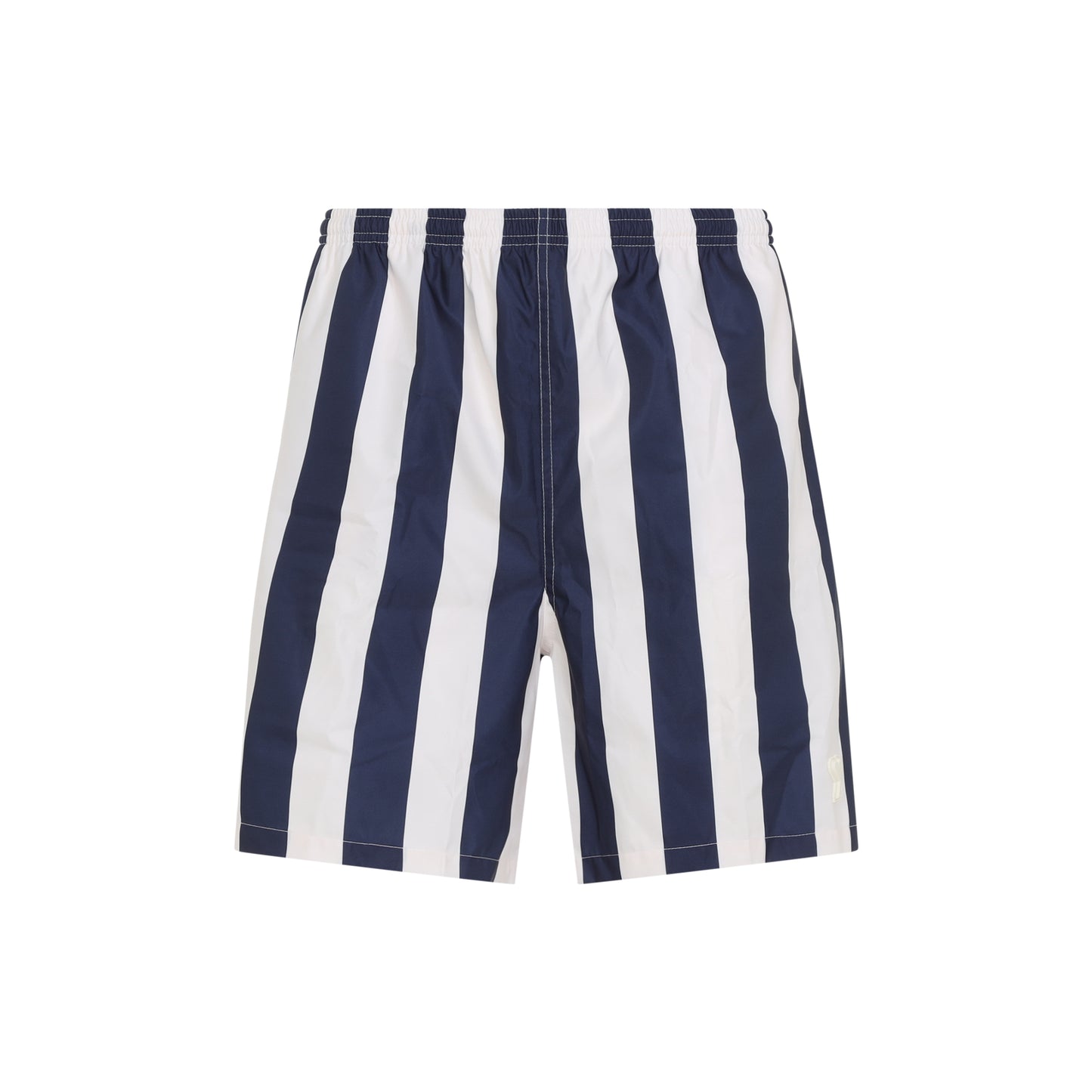 Ami Long Stripes Swim Shorts Men AMI PARIS