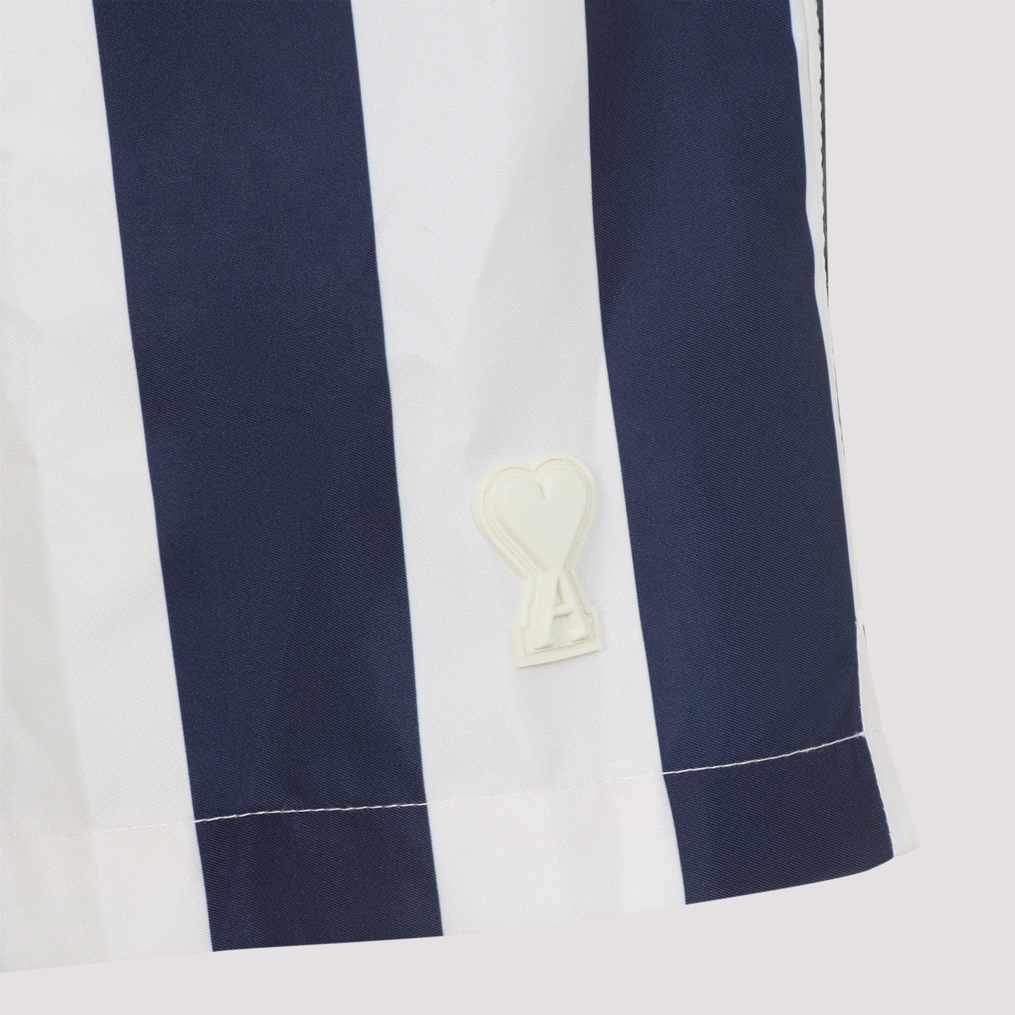 Ami Long Stripes Swim Shorts Men AMI PARIS
