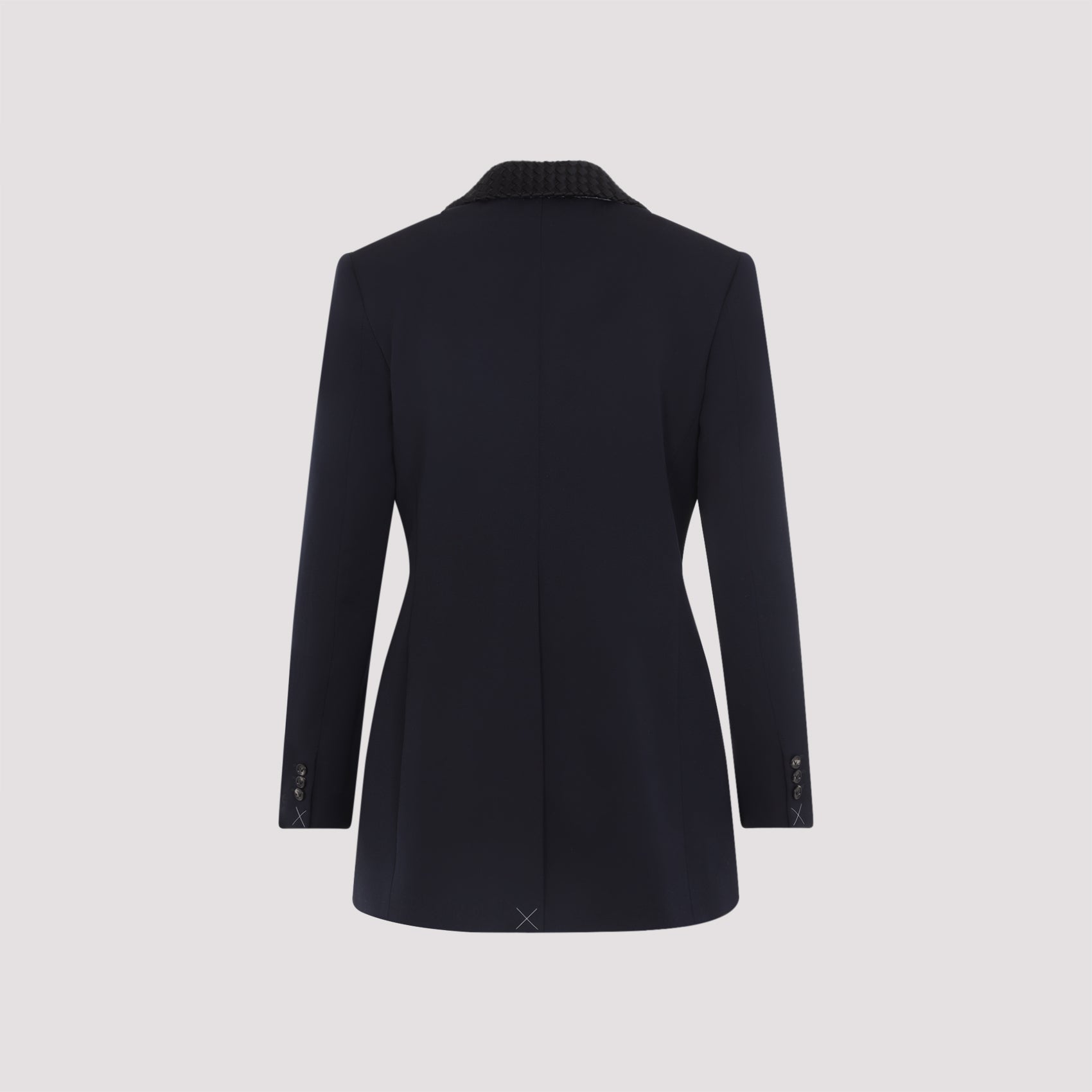 Bottega Veneta Intrecciato Collar Tuxedo Jacket Women BOTTEGA VENETA