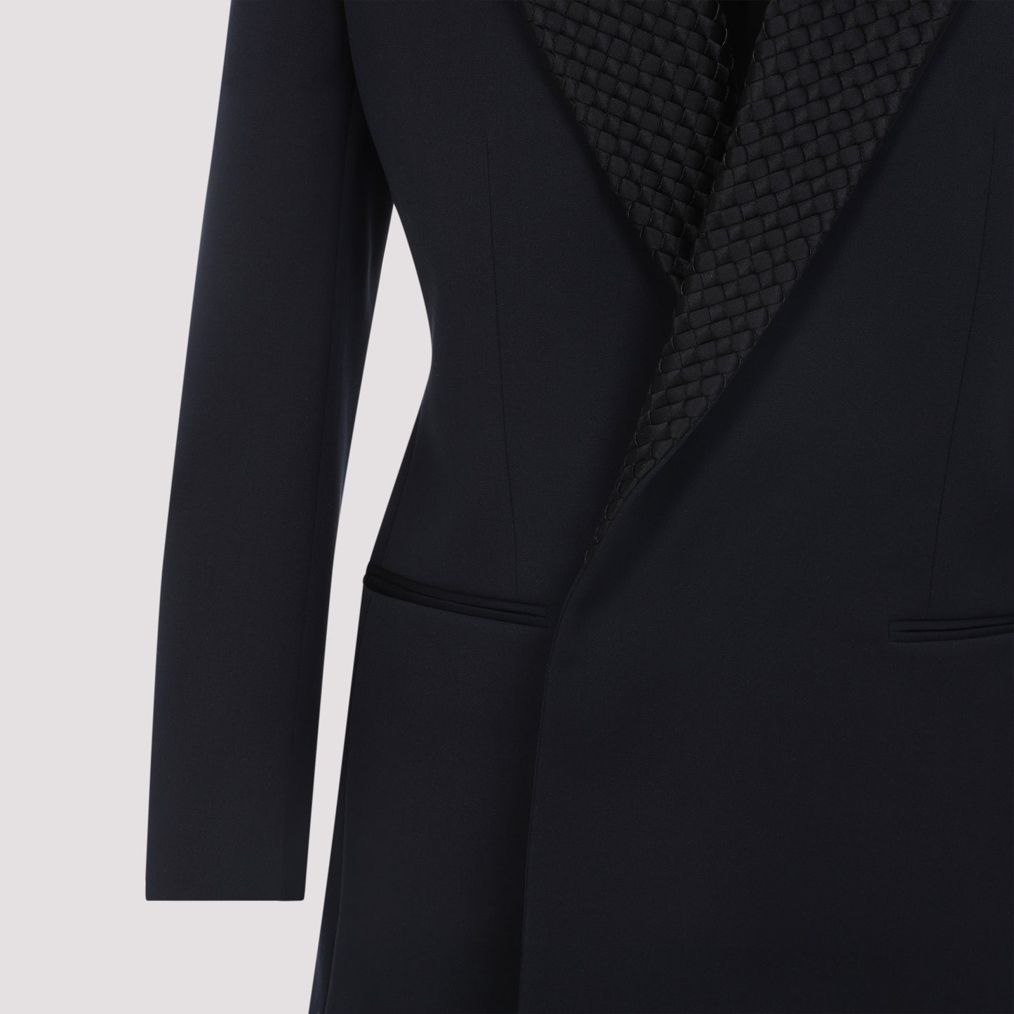Bottega Veneta Intrecciato Collar Tuxedo Jacket Women BOTTEGA VENETA