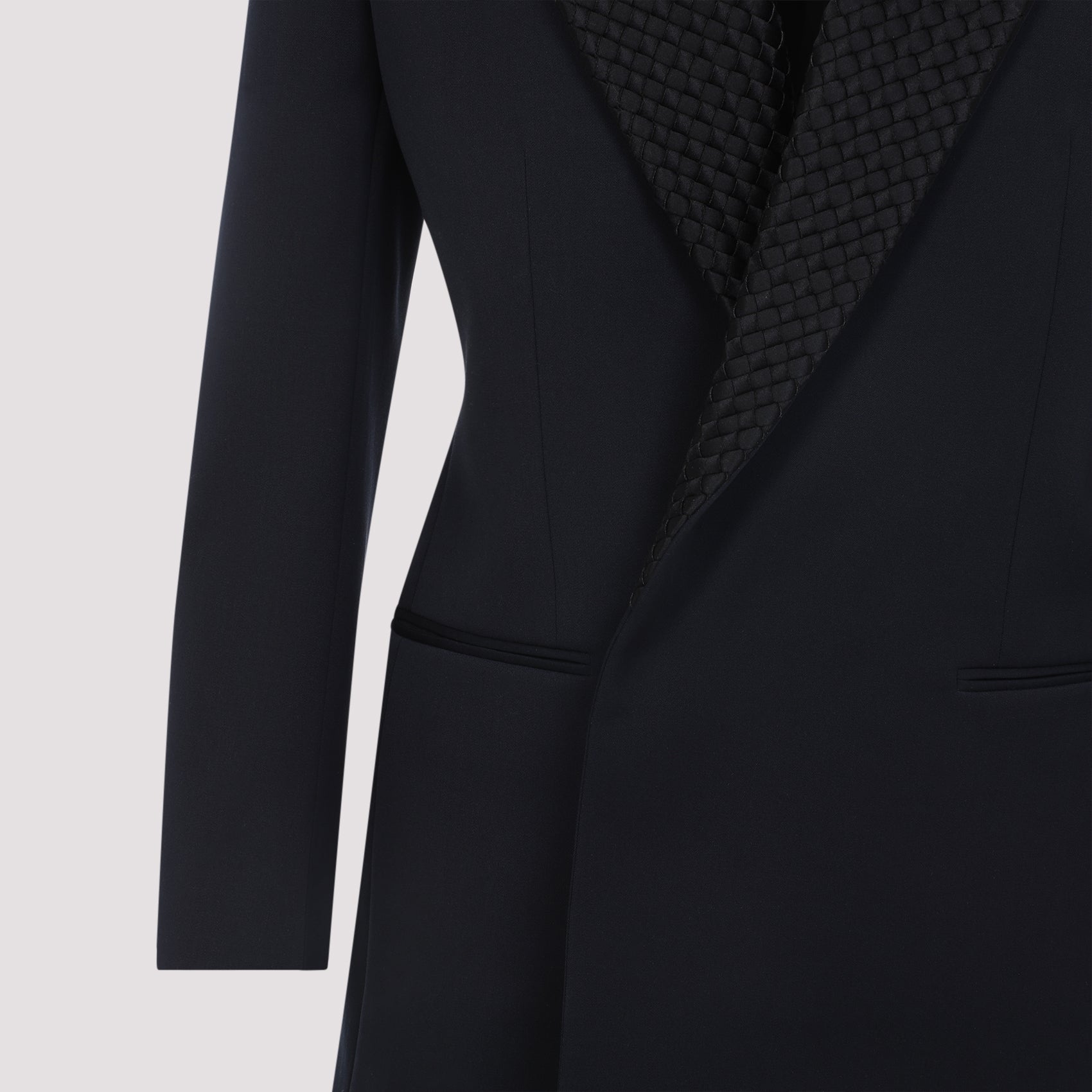 Bottega Veneta Intrecciato Collar Tuxedo Jacket Women BOTTEGA VENETA