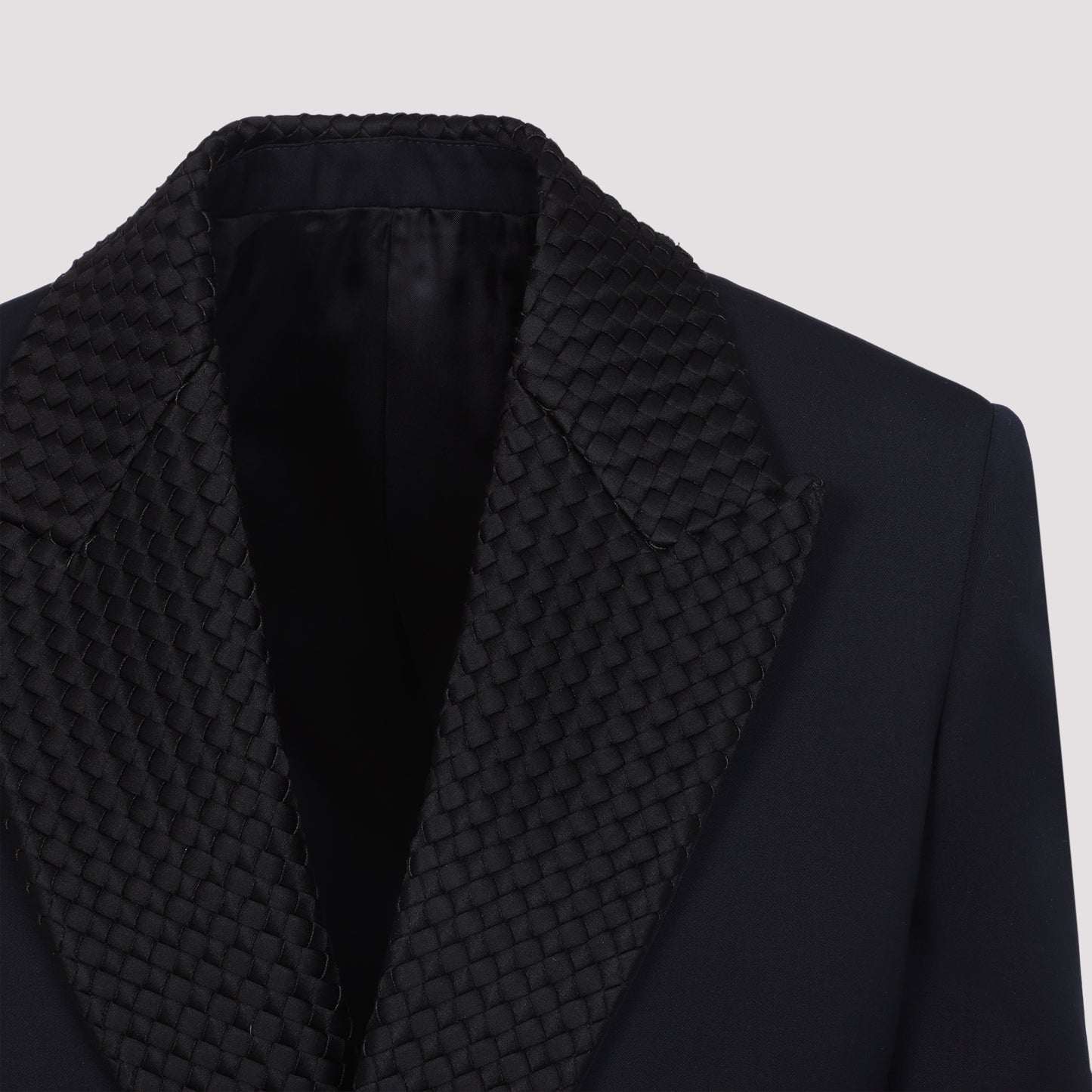 Bottega Veneta Intrecciato Collar Tuxedo Jacket Women BOTTEGA VENETA
