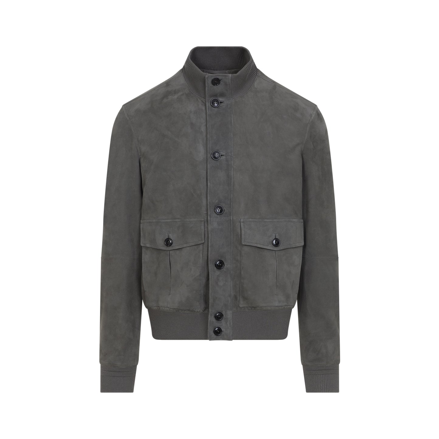 Zegna Leather Blouson Jacket Men ZEGNA