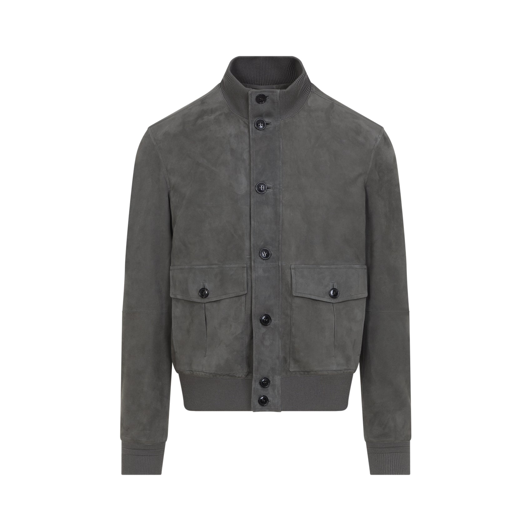 Zegna Leather Blouson Jacket Men ZEGNA