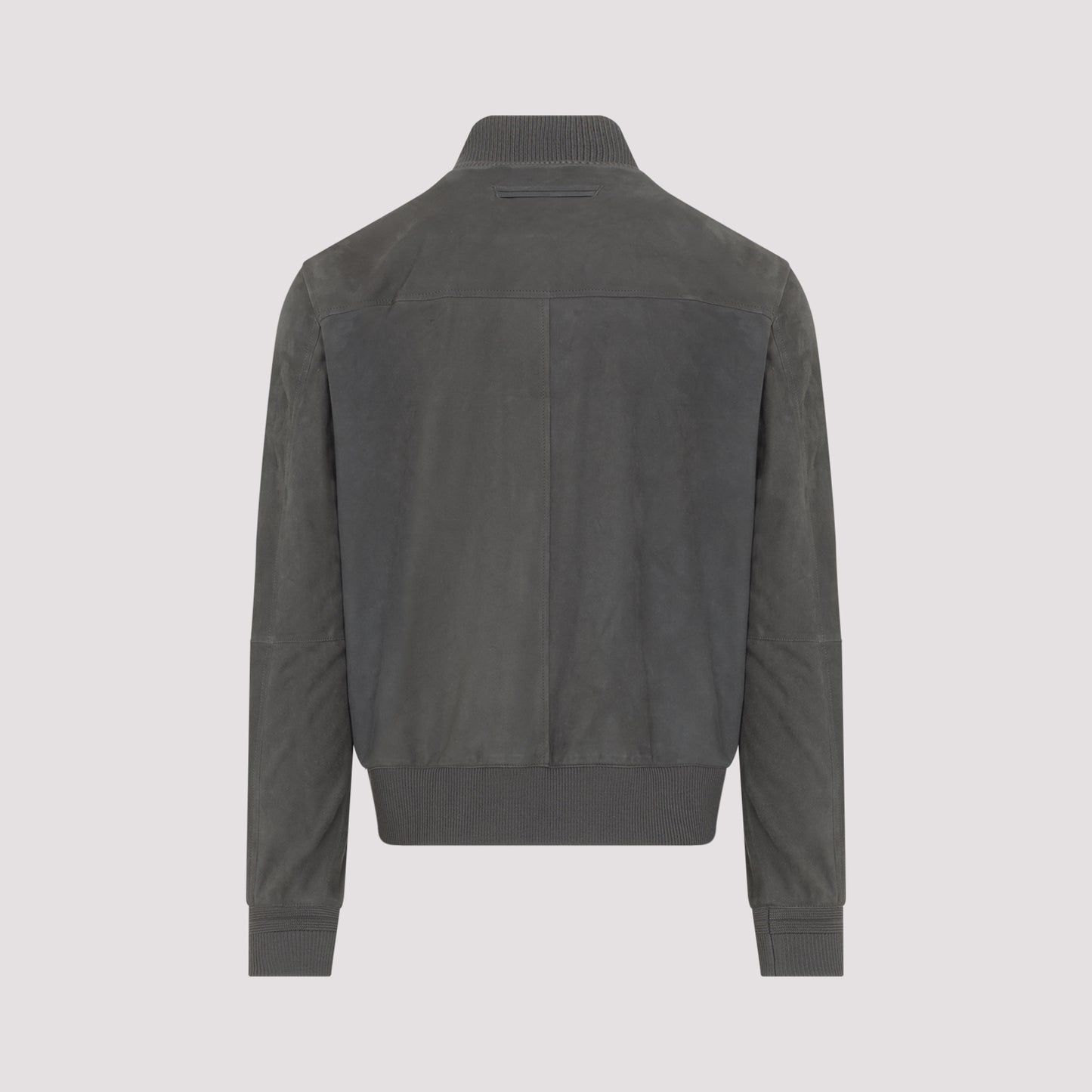 Zegna Leather Blouson Jacket Men ZEGNA