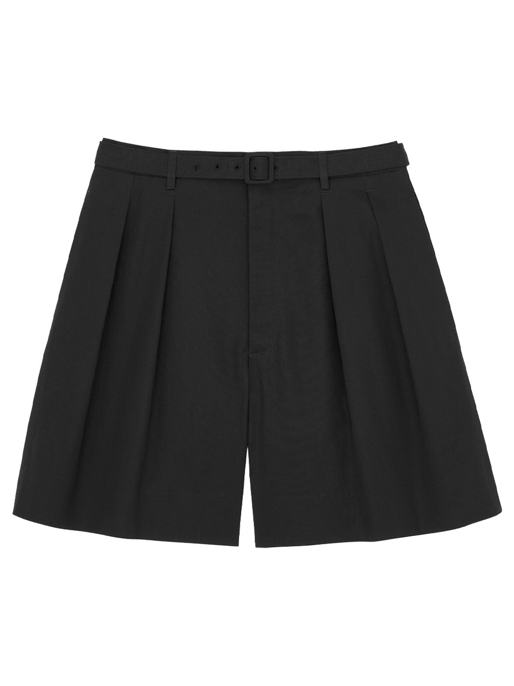Saint Laurent Men Cotton Poplin Tailored Bermudas SAINT LAURENT