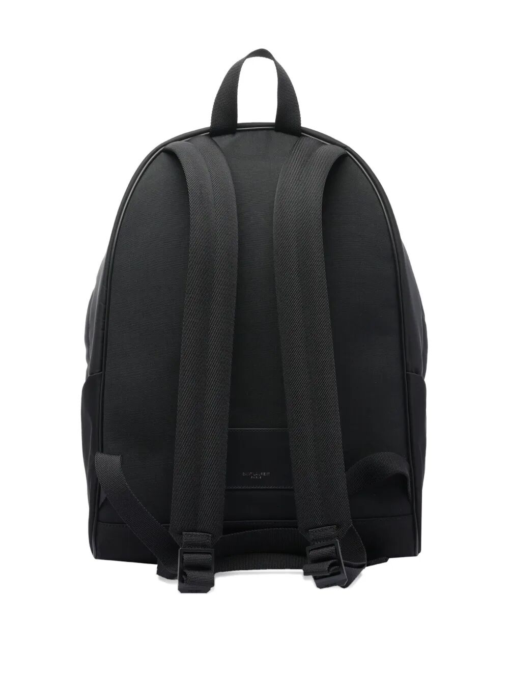 Saint Laurent Men City Backpack In Econyl®, Smooth Leather And Nylon SAINT LAURENT
