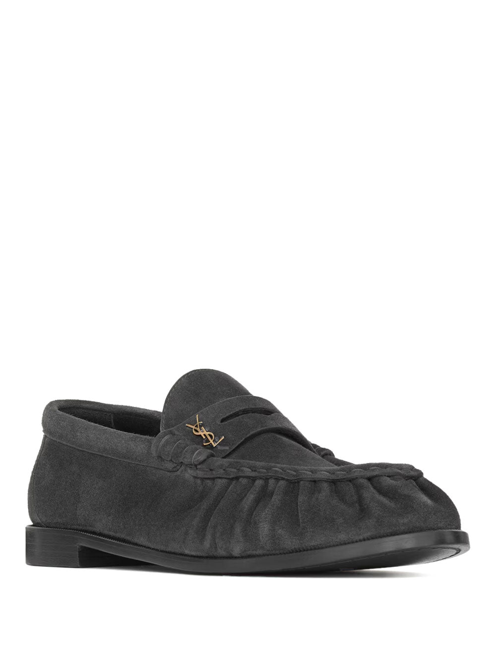 Saint Laurent Men Le Loafer Supple In Suede SAINT LAURENT