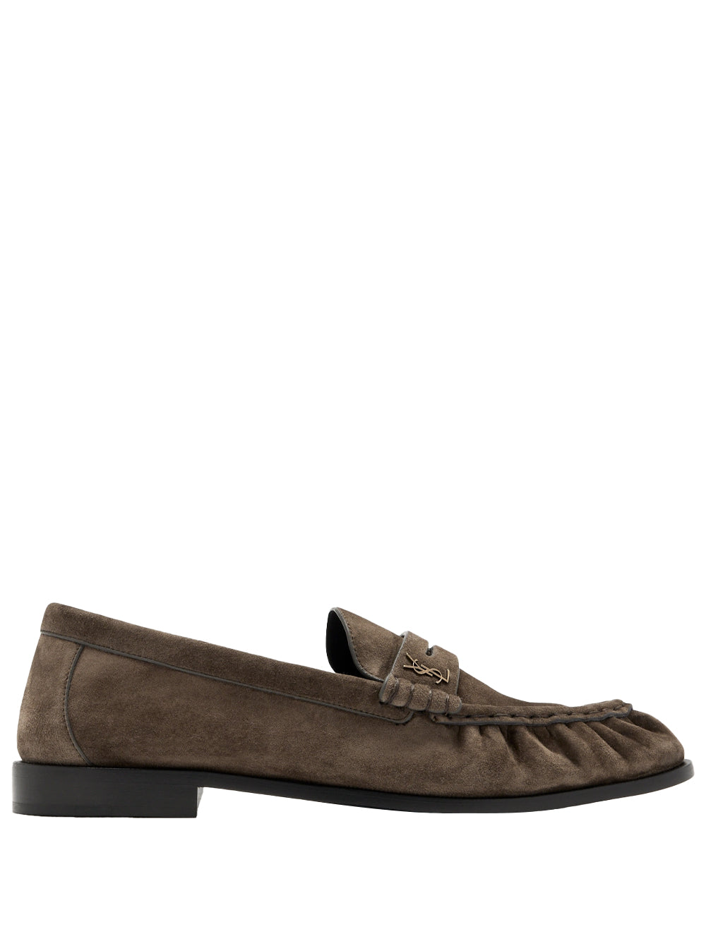 Le Loafer Supple In Suede Women SAINT LAURENT