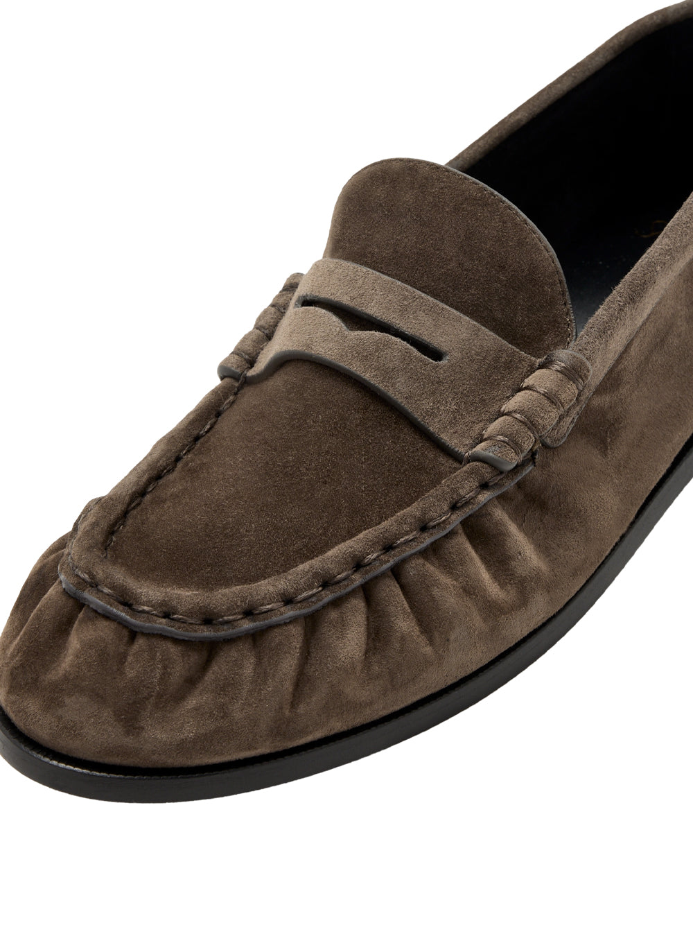 Le Loafer Supple In Suede Women SAINT LAURENT