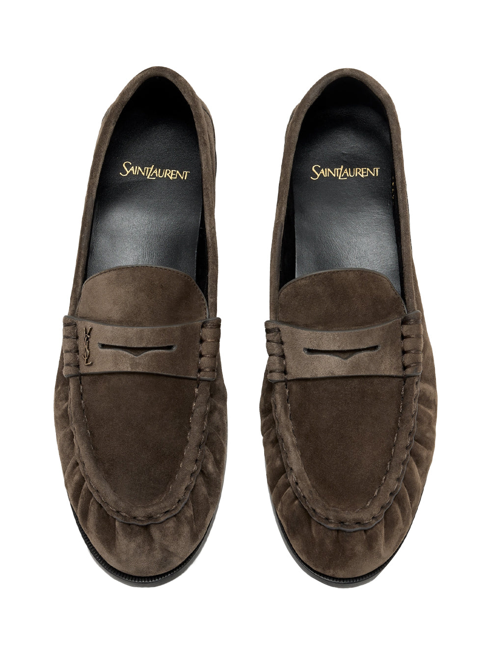 Le Loafer Supple In Suede Women SAINT LAURENT
