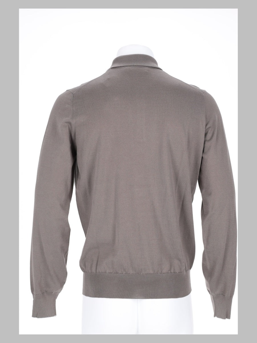 Brunello Cucinelli Men Polo In Maglia Di Cotone BRUNELLO CUCINELLI