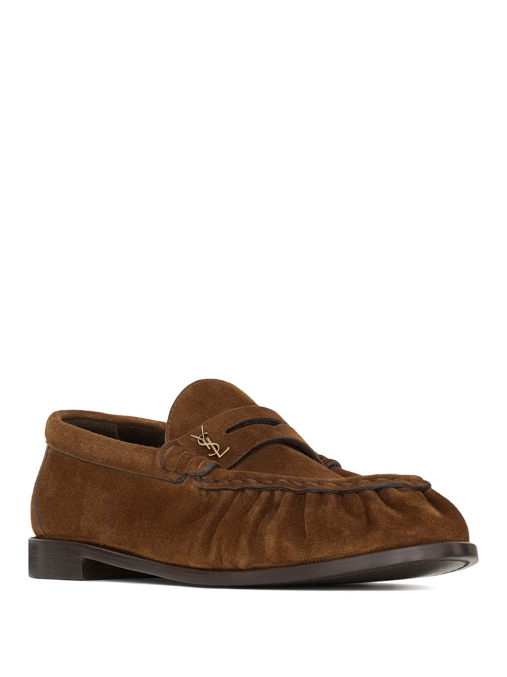 Saint Laurent Men Le Loafer Supple In Suede SAINT LAURENT