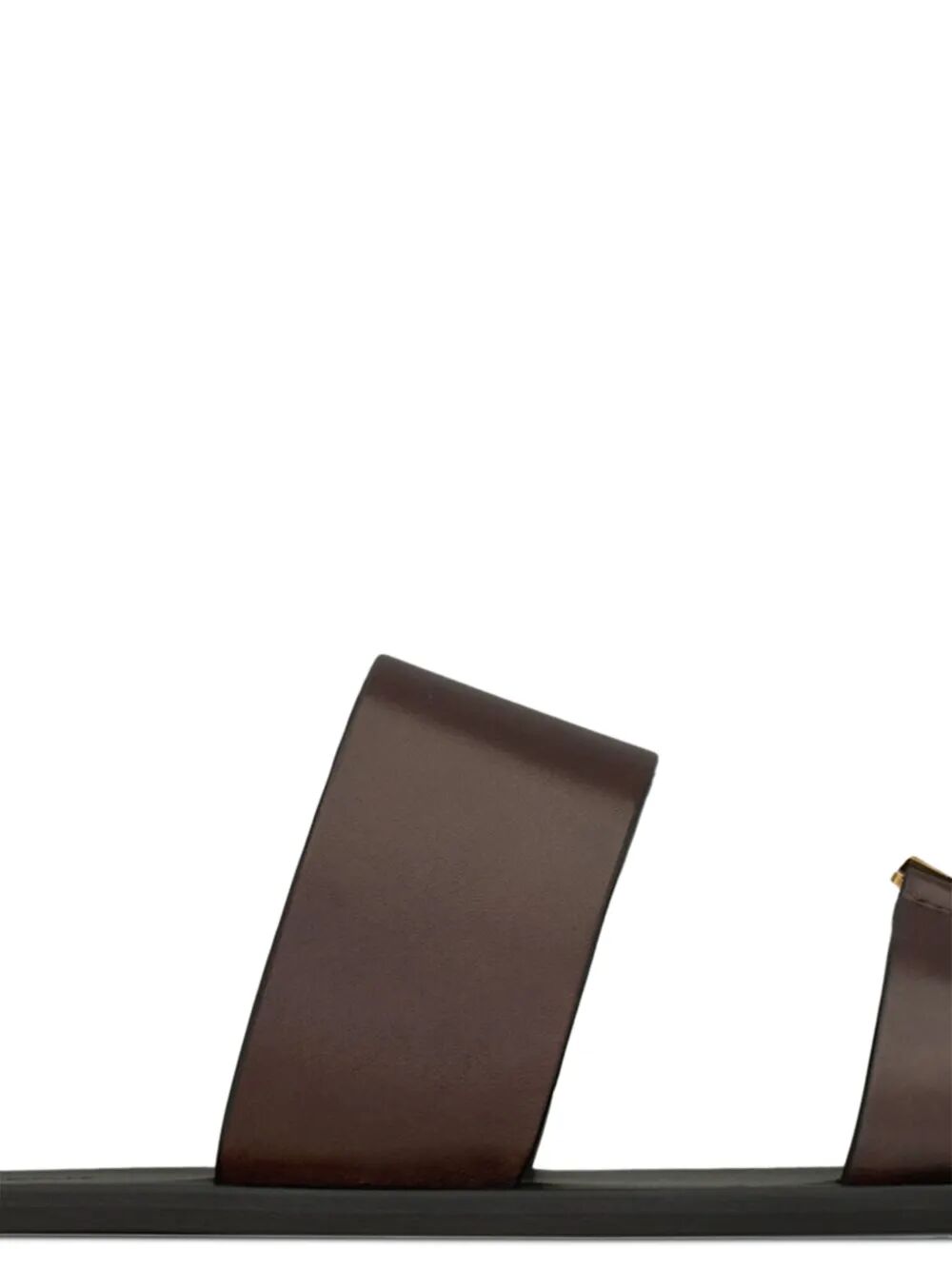 Saint Laurent Men Babylone Slides In Smooth Leather SAINT LAURENT