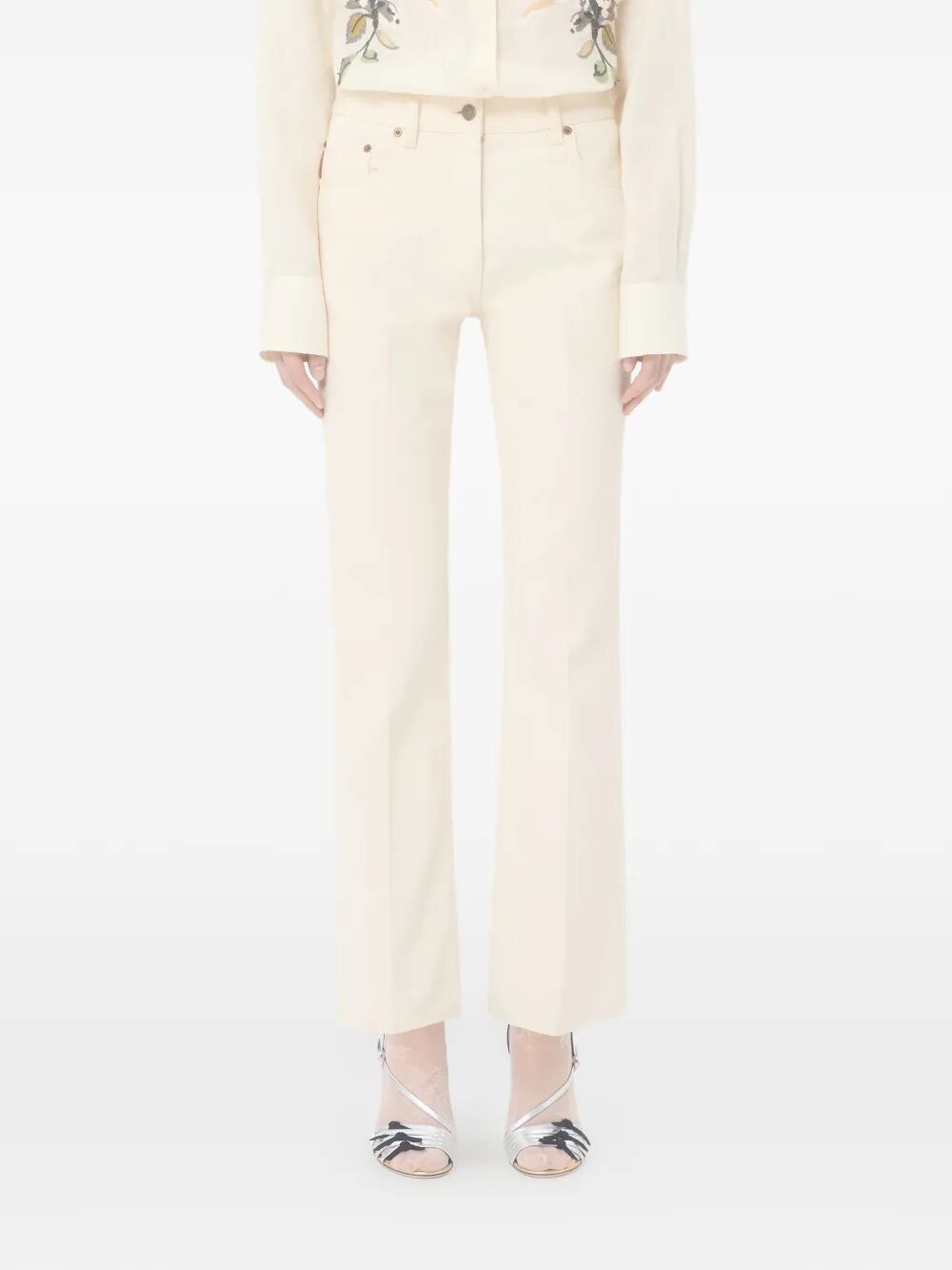 Valentino Garavani Women Flared Denim Jeans VALENTINO GARAVANI