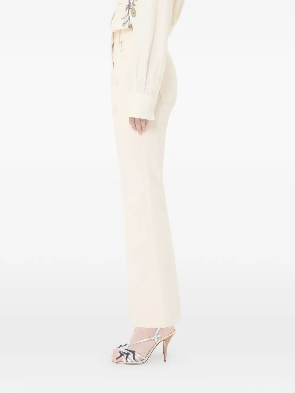 Valentino Garavani Women Flared Denim Jeans VALENTINO GARAVANI