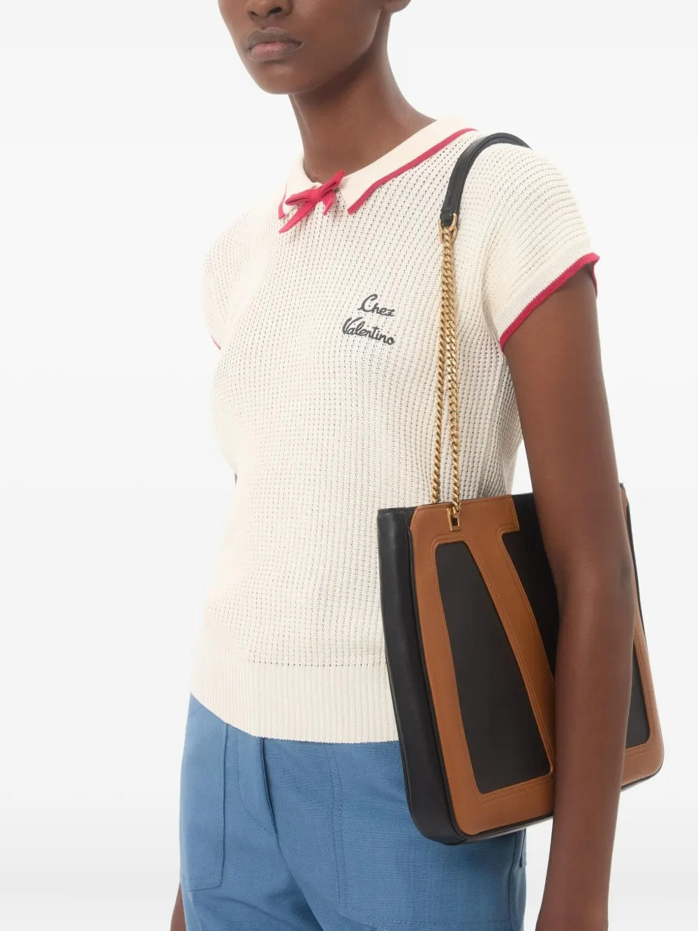 Valentino Garavani Women Chez Valentino Cotton Top