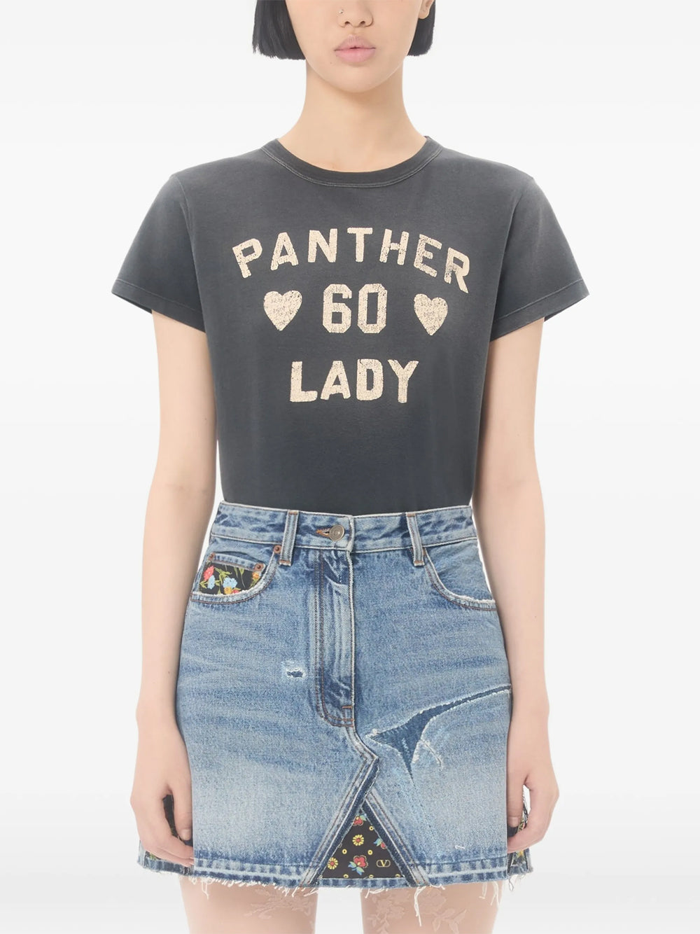 Valentino Garavani Women Printed Cotton T-Shirt VALENTINO GARAVANI