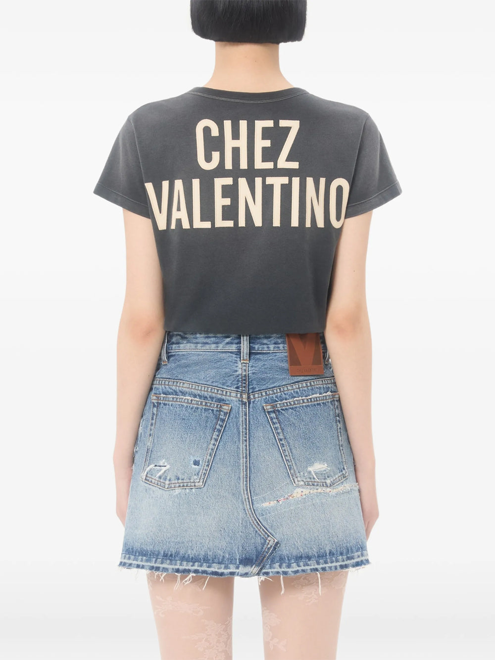 Valentino Garavani Women Printed Cotton T-Shirt VALENTINO GARAVANI