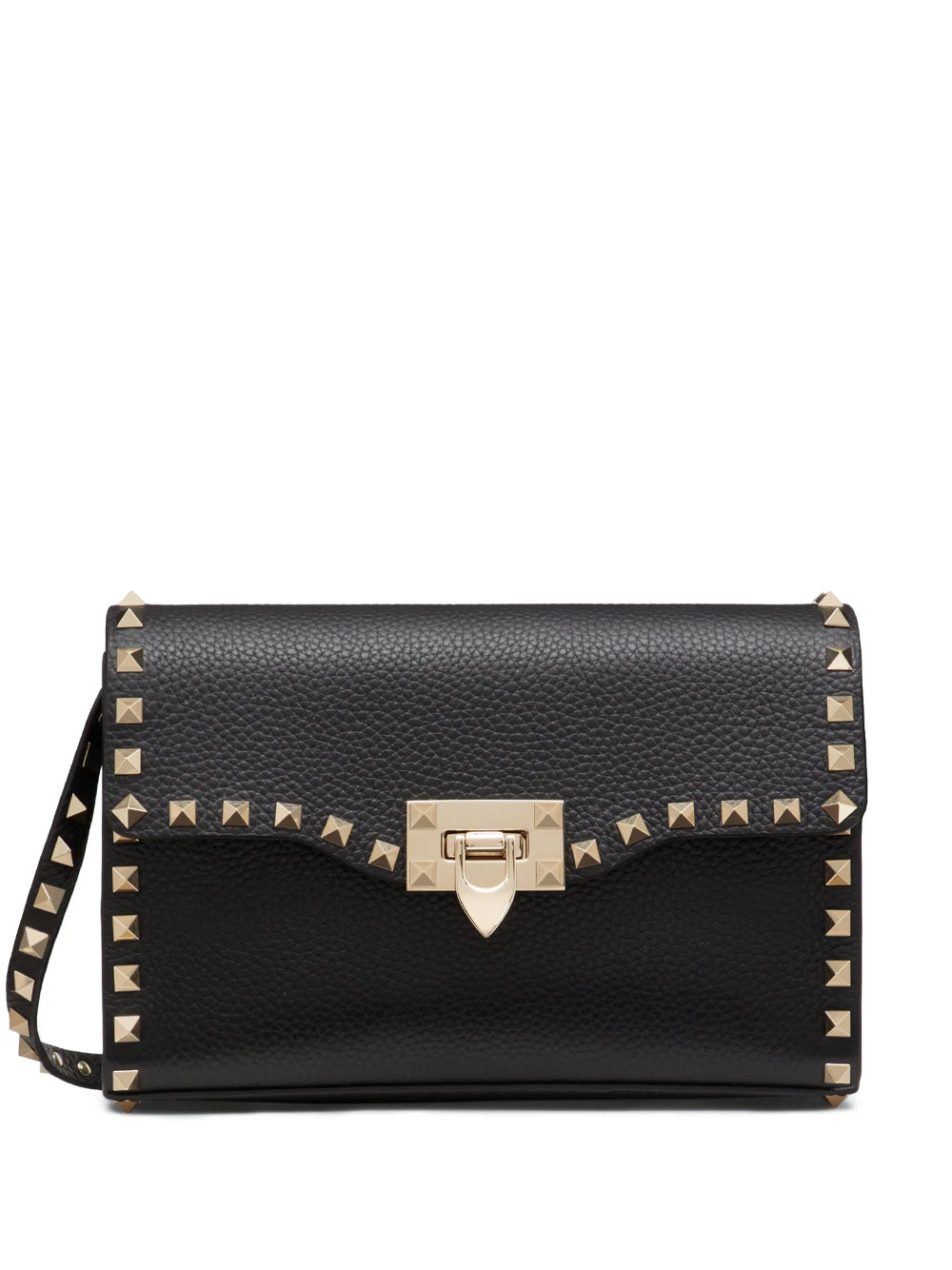 Valentino Garavani Women Rockstud Small Garnet Calfskin Crossbody Bag VALENTINO GARAVANI