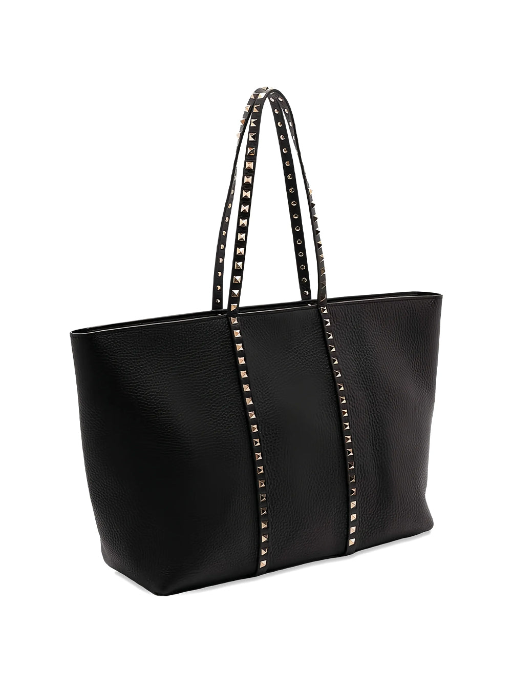Valentino Garavani Women Valentino Garavani Rockstud Shopping Bag In Grainy Leather VALENTINO GARAVANI