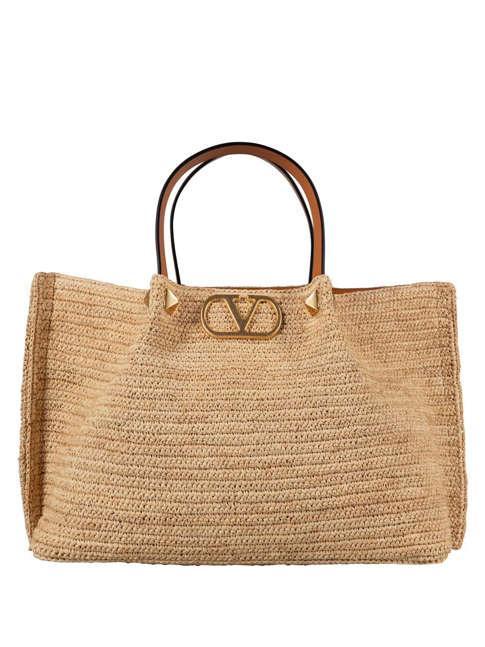 Valentino Garavani Women Medium Raffia Handbag With Pouch VALENTINO GARAVANI
