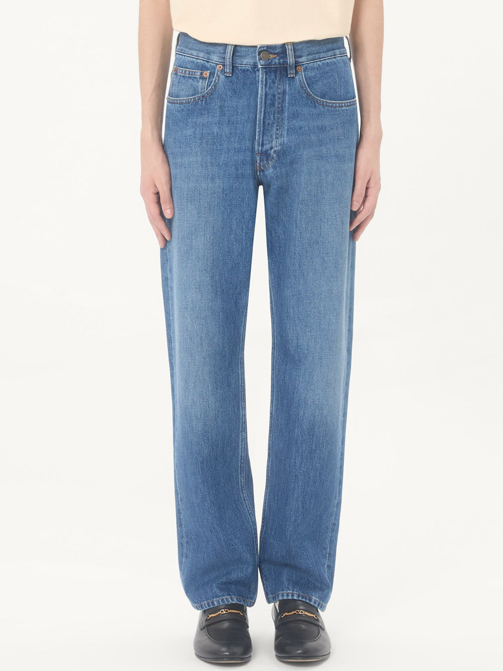 Valentino Garavani Men Five Pockets Flared Jeans VALENTINO GARAVANI