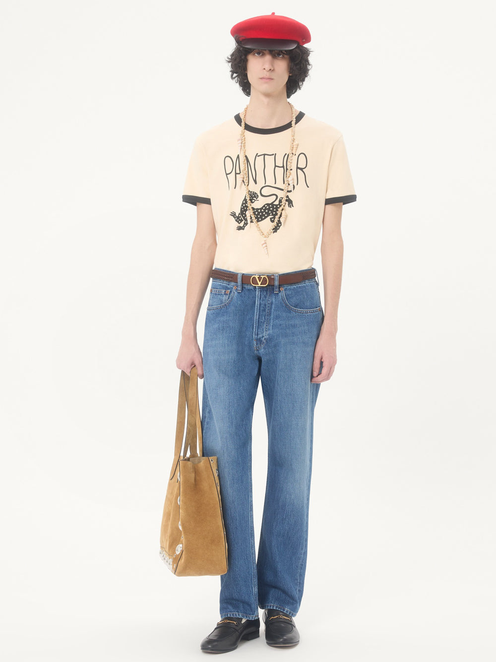 Valentino Garavani Men Five Pockets Flared Jeans VALENTINO GARAVANI