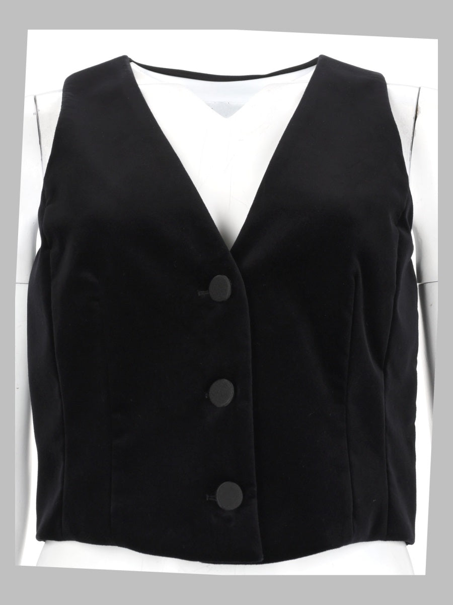 Max Mara Studio Women Gilet In Velluto Liscio MAX MARA STUDIO