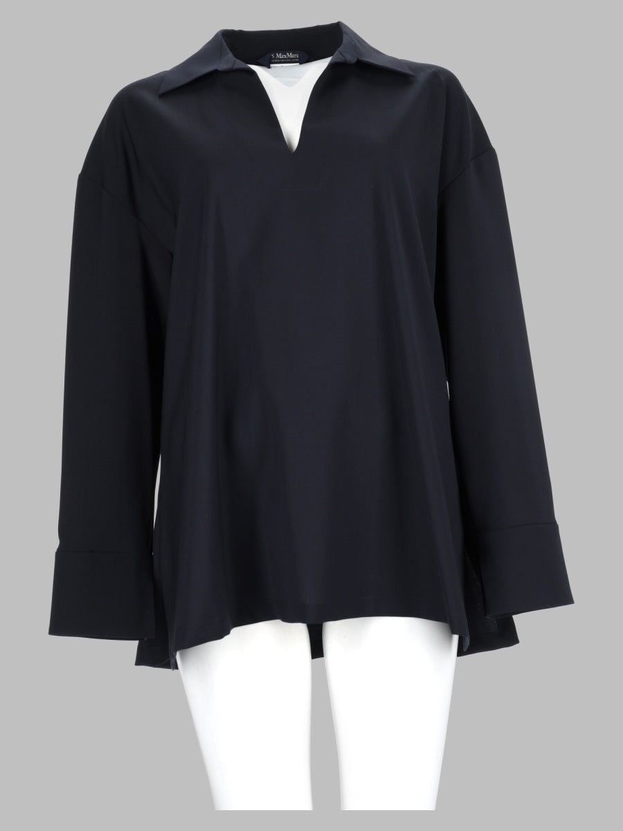 S Max Mara Women Blusa In Tela Di Pura Lana S MAX MARA