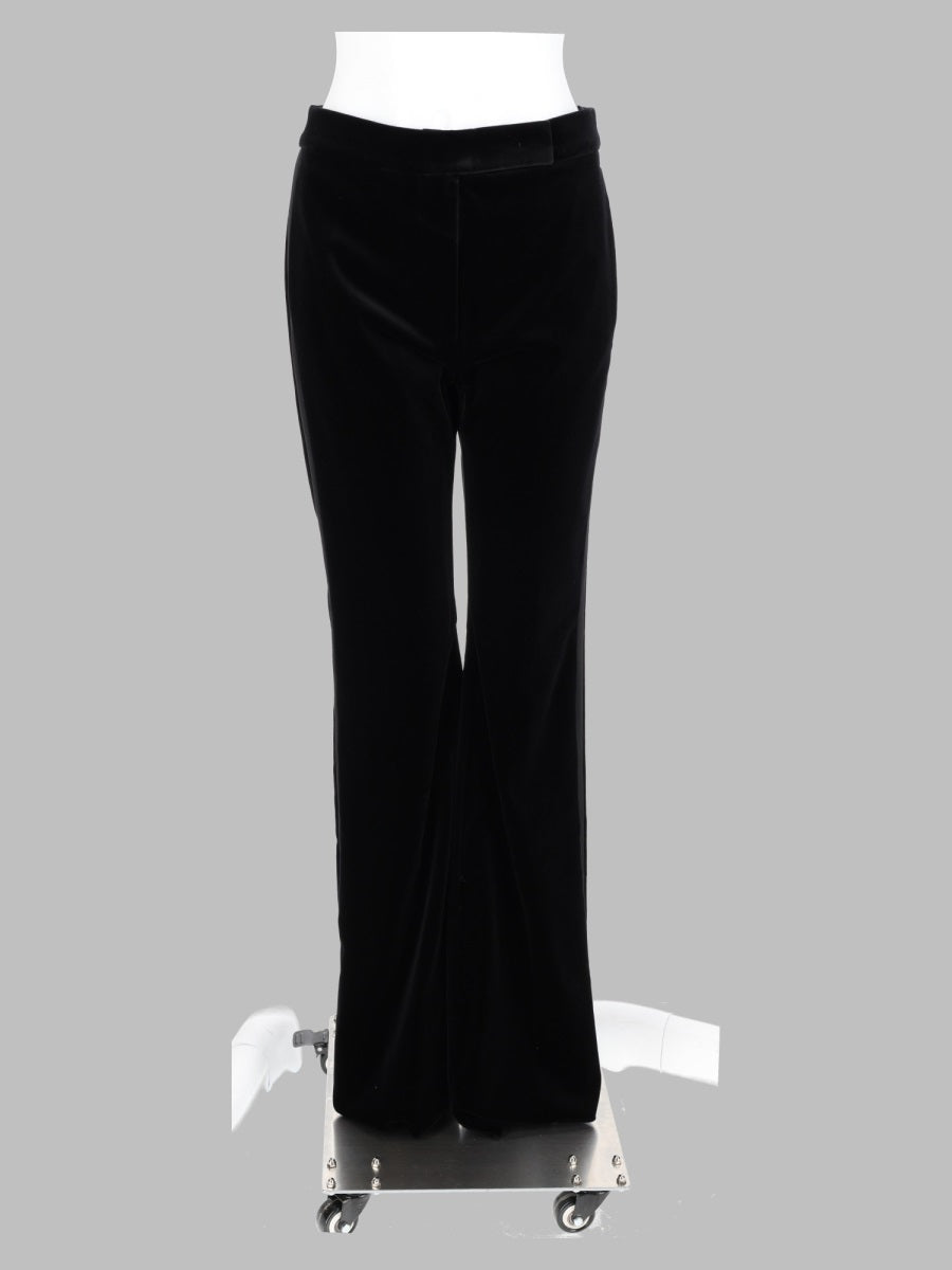 Max Mara Studio Women Pantalone Smoking In Velluto MAX MARA STUDIO