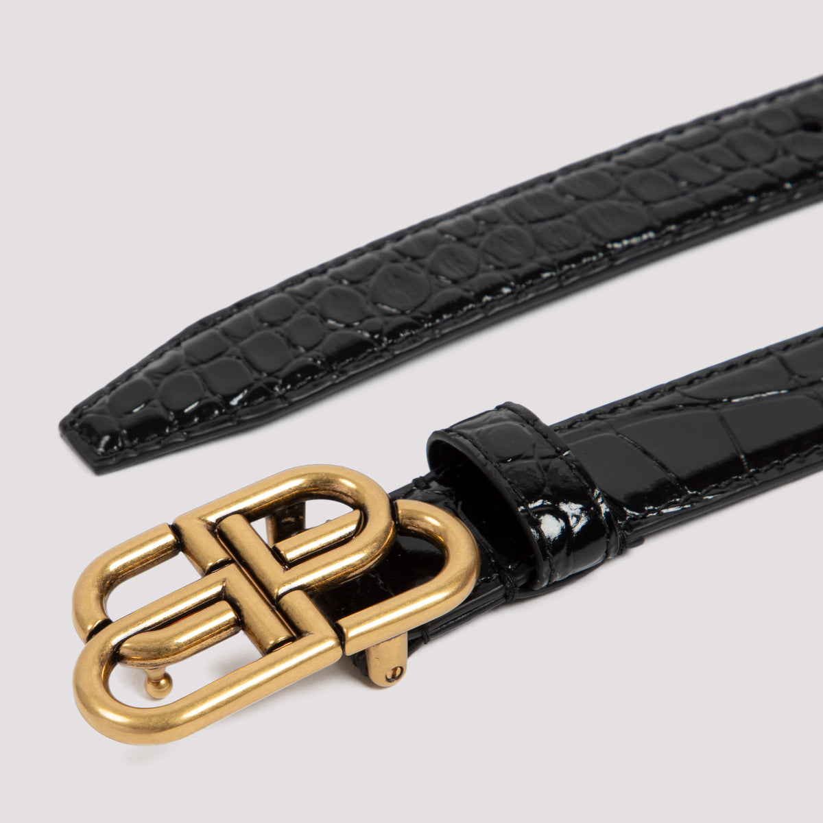 Balenciaga Bb Thin Belt Women BALENCIAGA