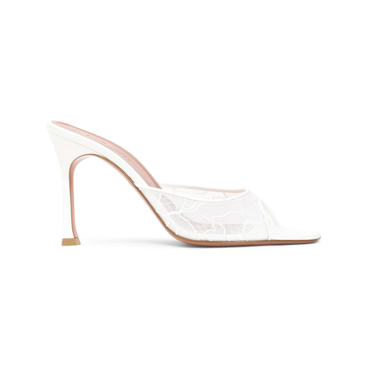 Amina Muaddi Alexa Lace 95 Slippers Women AMINA MUADDI