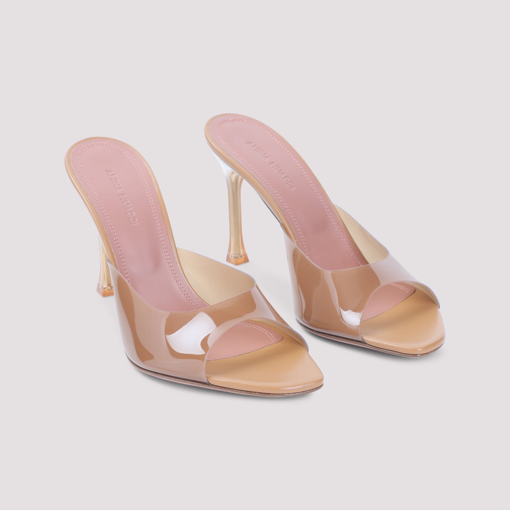 Amina Muaddi Alexa Glass 95 Slippers Women AMINA MUADDI