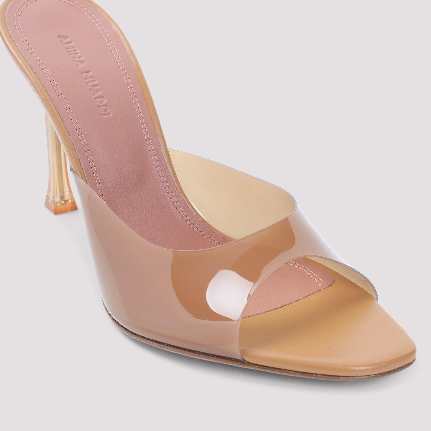 Amina Muaddi Alexa Glass 95 Slippers Women AMINA MUADDI