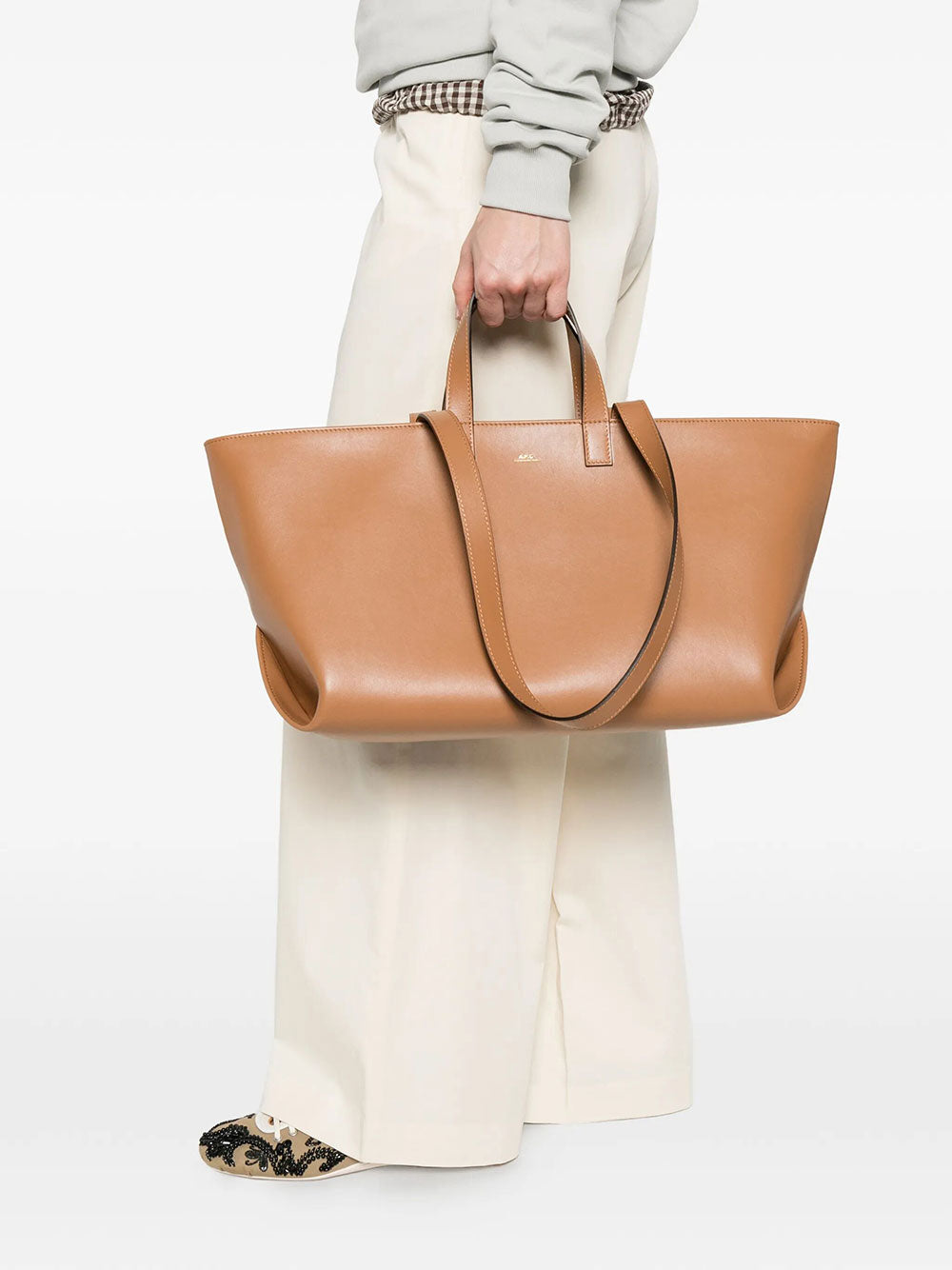 A.P.C. Women Le Drummer Leather Tote Bag A.P.C.