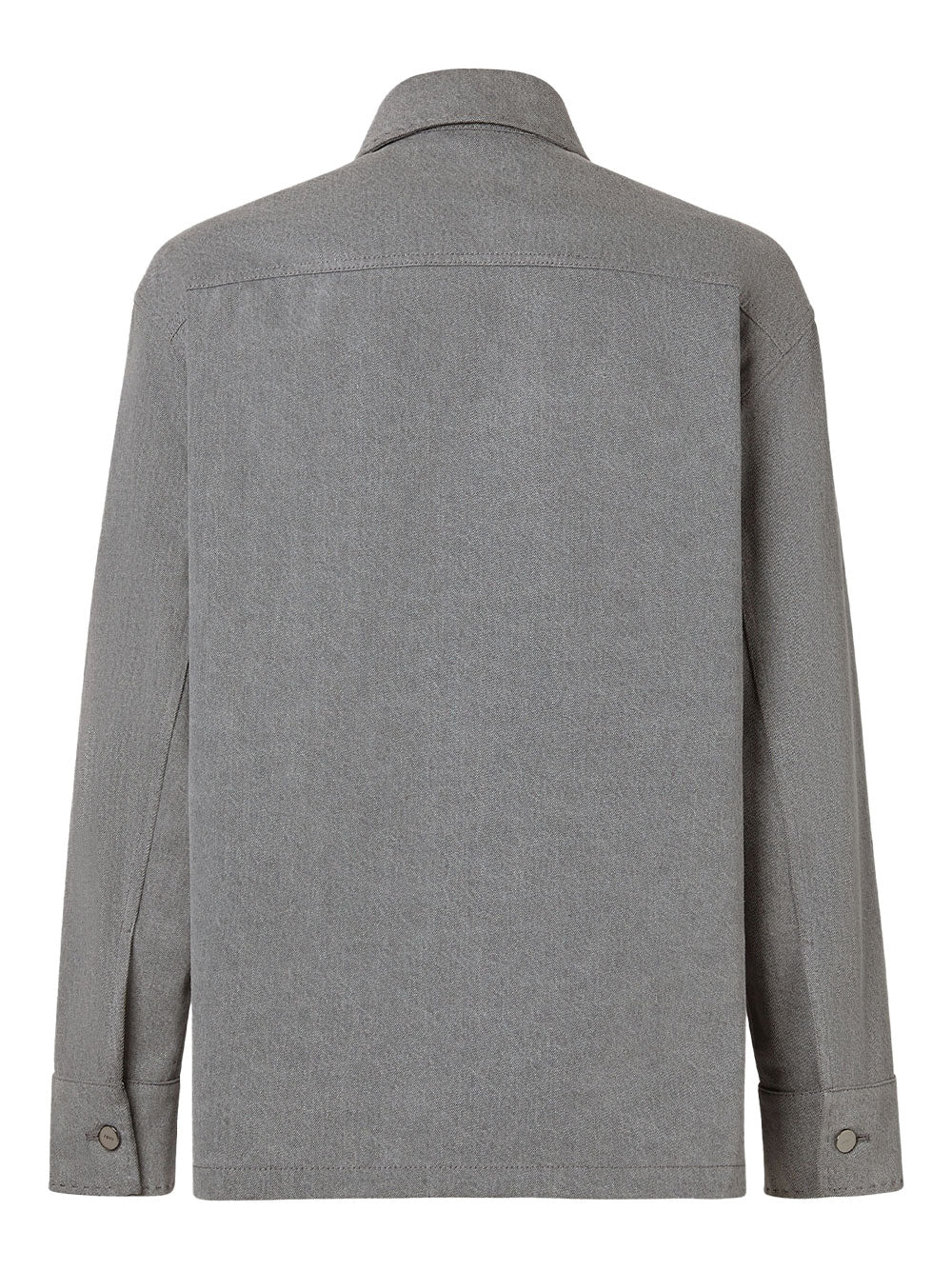 Fendi Men Go-To Faded Denim Jacket FENDI