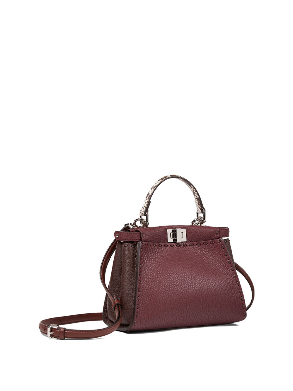 Fendi Women Two-Tone Peekaboo Mini Bag FENDI