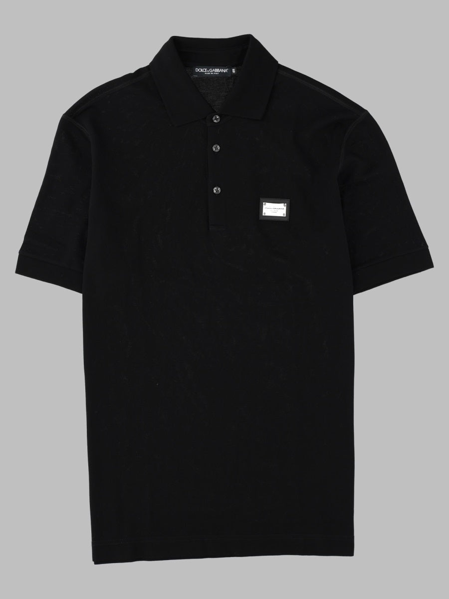 Dolce & Gabbana Men Polo Con Patch Logo DOLCE & GABBANA