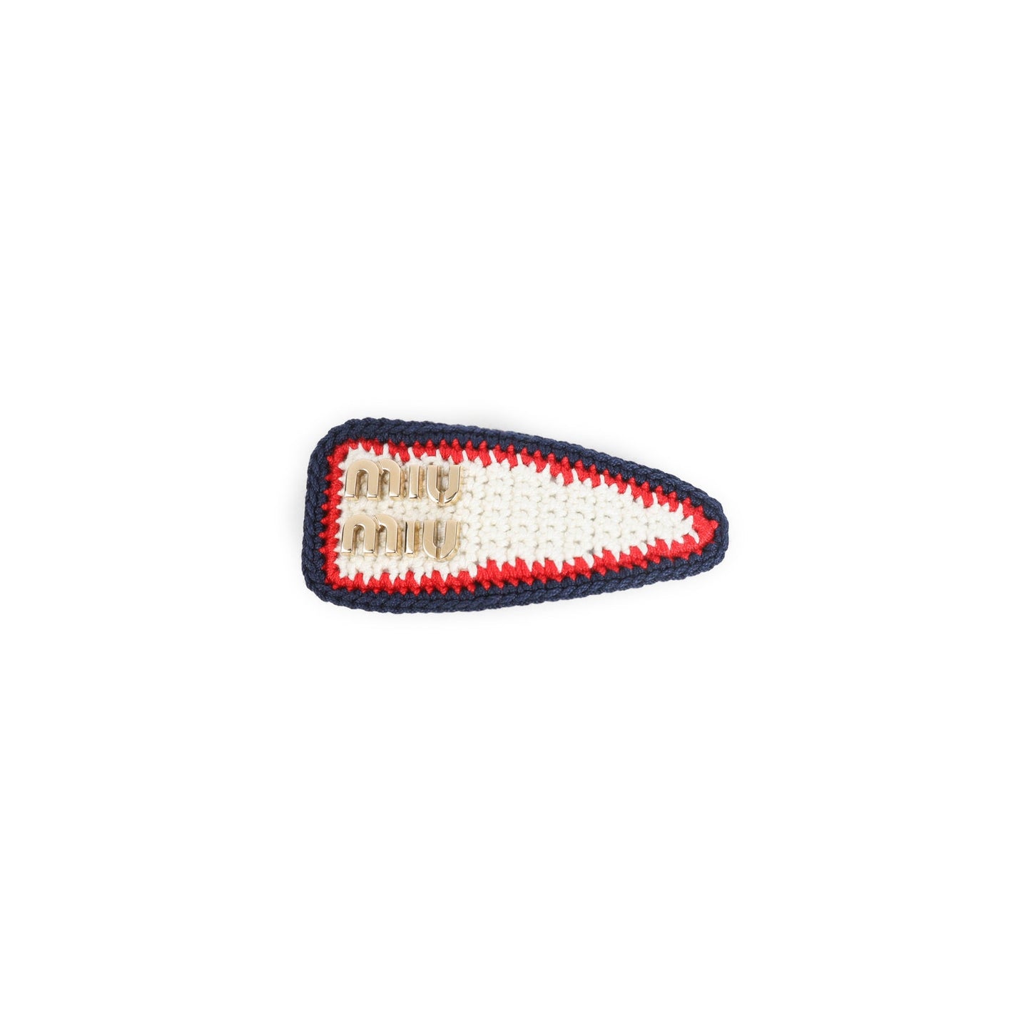 Miu Miu Crochet Hair Clip Women MIU MIU