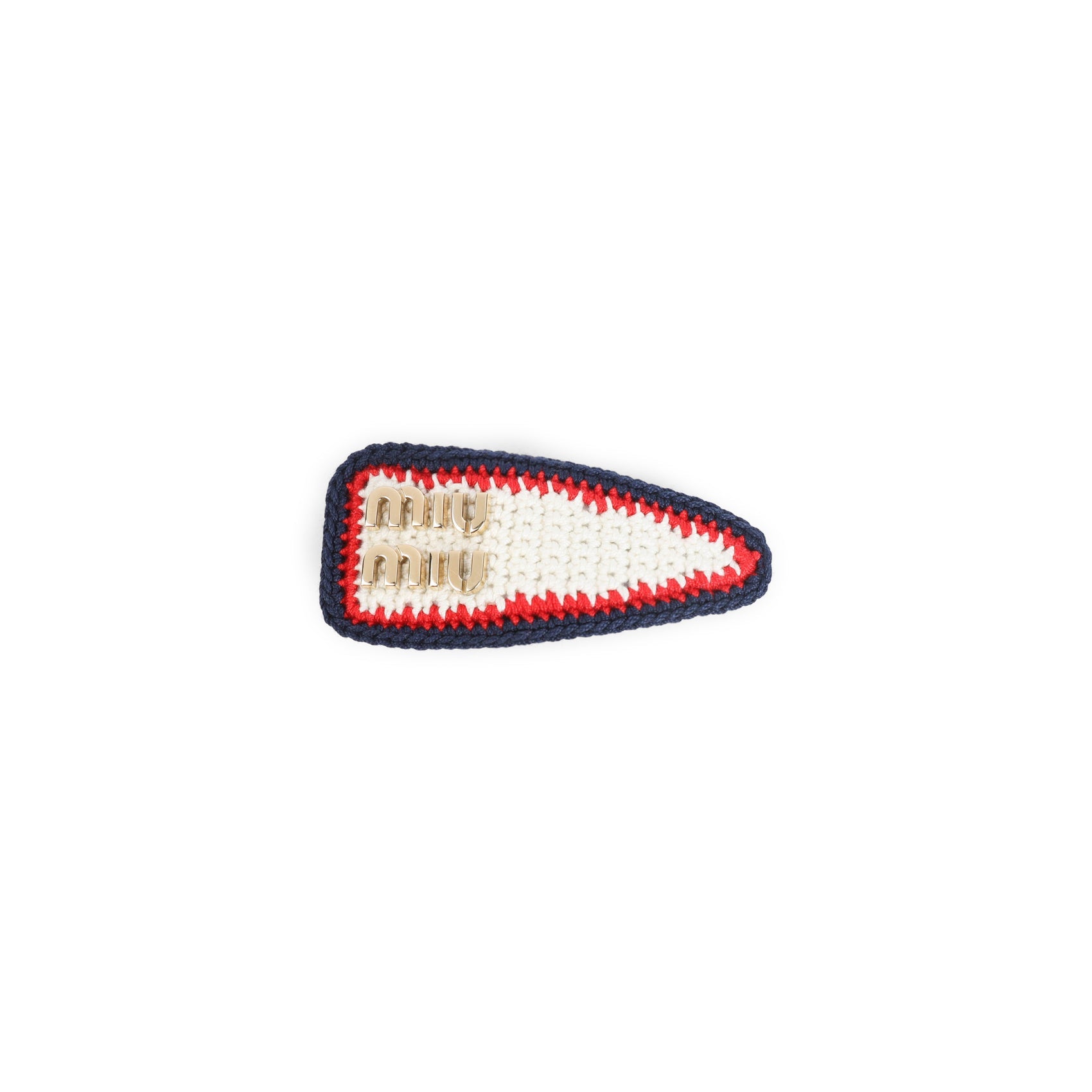 Miu Miu Crochet Hair Clip Women MIU MIU
