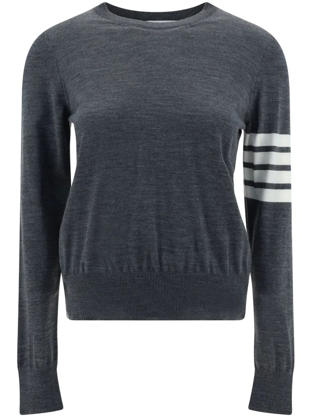 Thom Browne Women Wool 4-Bar Relaxed Pullover THOM BROWNE
