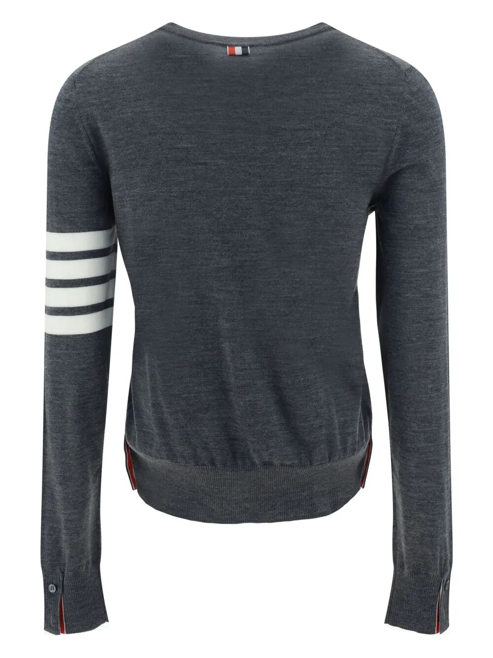 Thom Browne Women Wool 4-Bar Relaxed Pullover THOM BROWNE