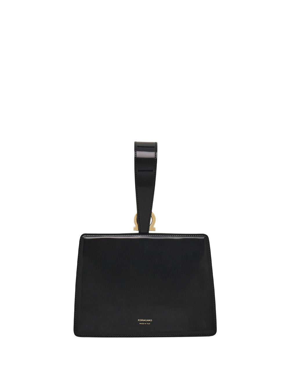 Ferragamo Women Glossy Leather Mini Clutch FERRAGAMO