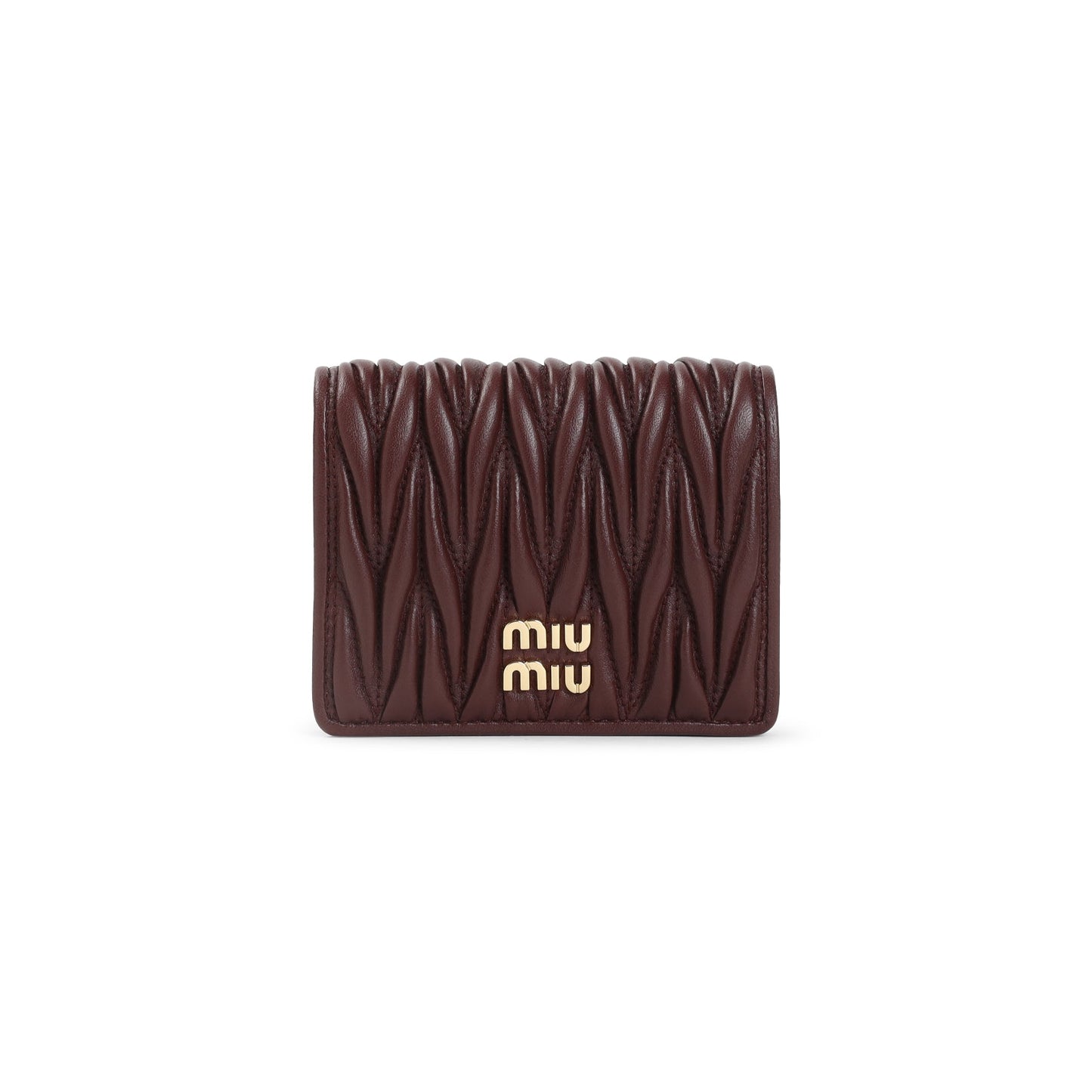 Miu Miu Matelasse Wallet Women MIU MIU