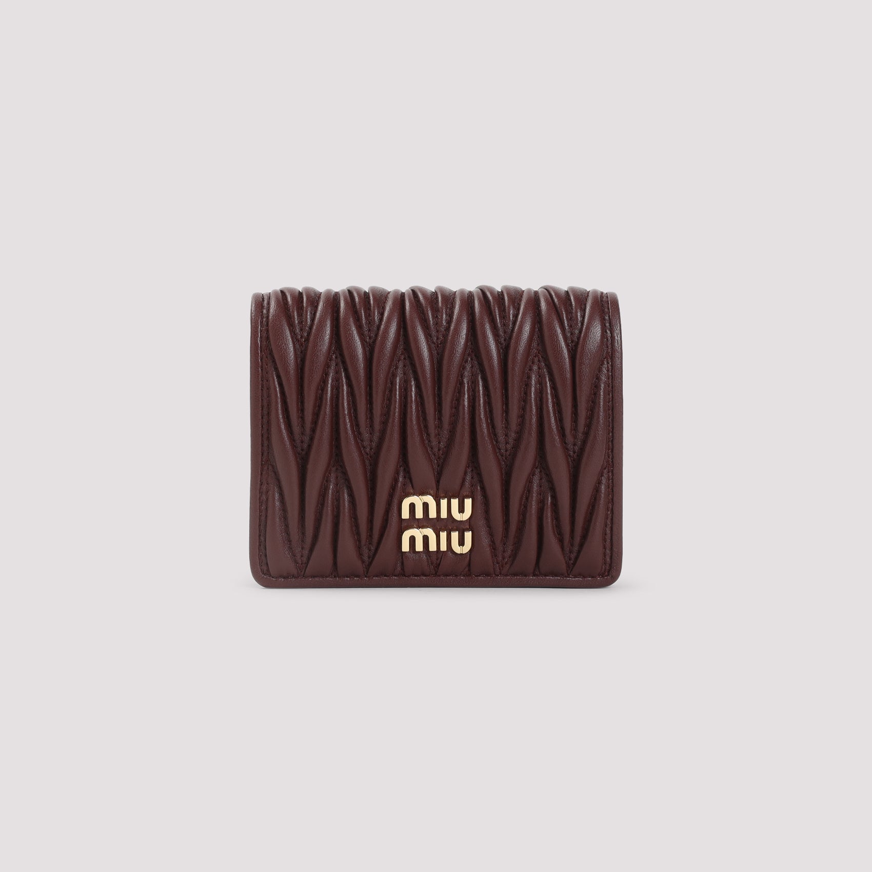 Miu Miu Matelasse Wallet Women MIU MIU