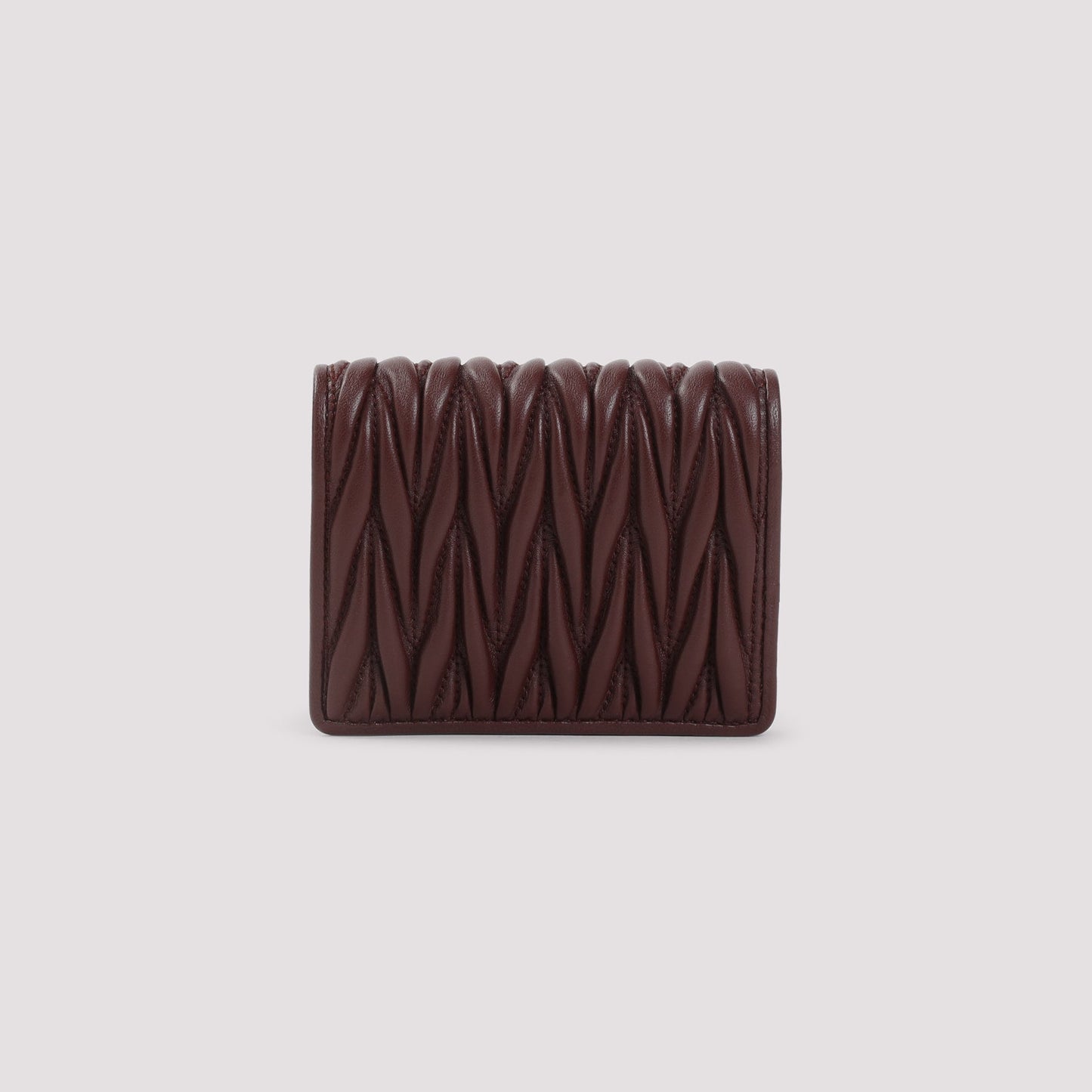 Miu Miu Matelasse Wallet Women MIU MIU