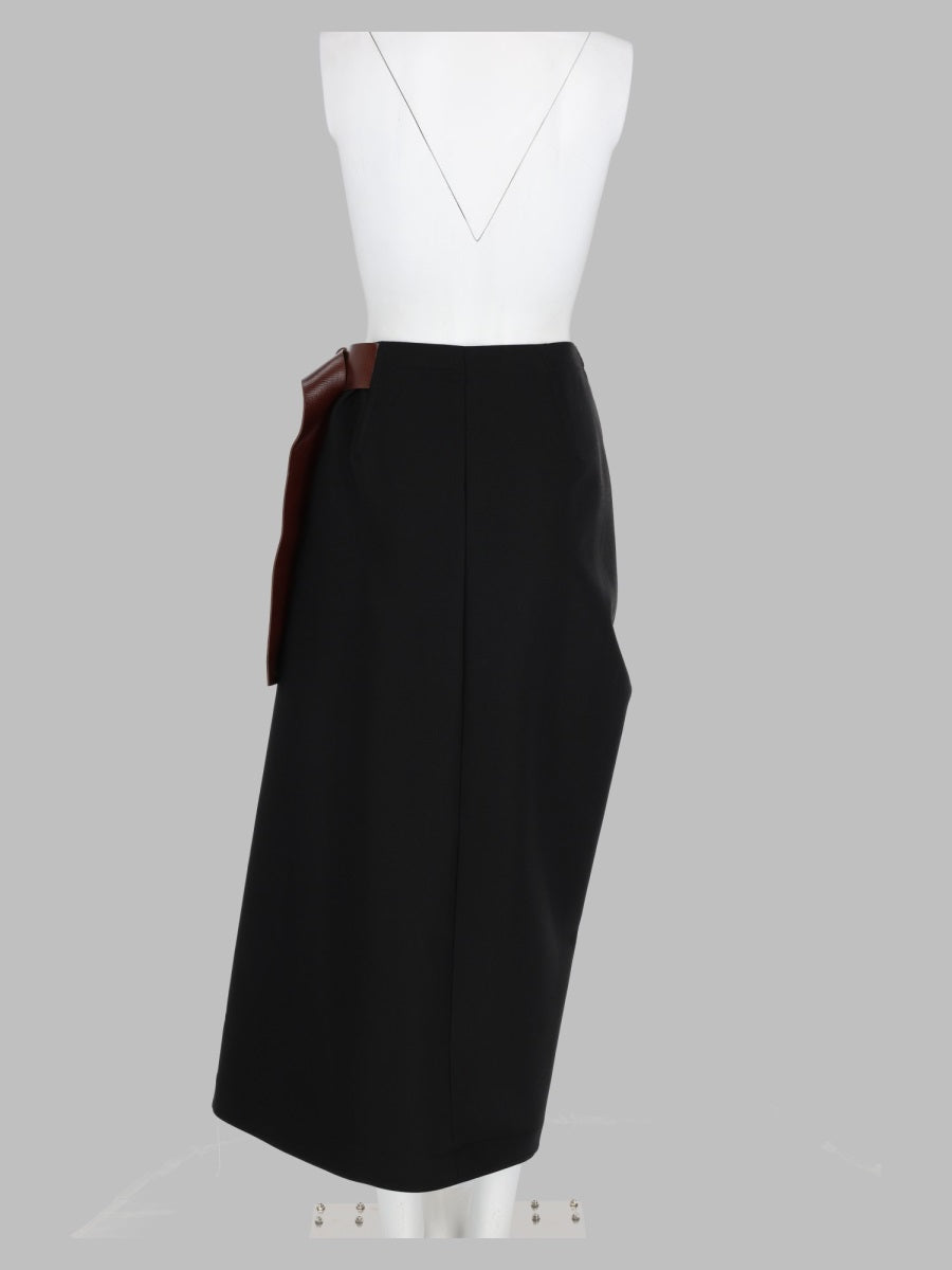 Bottega Veneta Women Gonna In Lana Grain De Poudre BOTTEGA VENETA